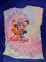 Kellogg’s Tony Tiger Tie Dye Graphic T Shirt Size Large - £11.95 GBP