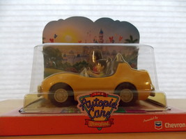 2000 Chevron Disneyland Autopia Yellow Cars  - £11.74 GBP