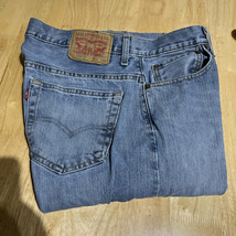 Levi&#39;s 569 Jeans Vintage Straight Leg Light Wash Denim Men&#39;s Size 32 x 34 - $21.87