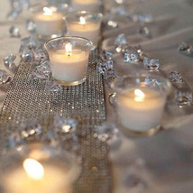 4.5mm 3000PCS DIY Wedding Party Festive Decor Bling Transparent Acrylic Crystals - £3.89 GBP