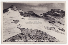 Argentina Neuquen, Climbers On Copahue Volcano Summit 1940s-50s Rppc Postcard - £9.62 GBP