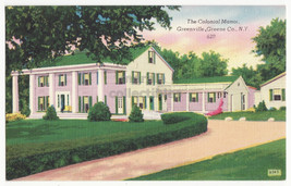 Greenville Green Co New York ~ The Colonial Manor C1930 40s Vintage Postcard - £3.87 GBP
