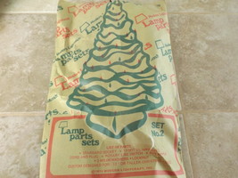 Lamp Parts Set Light Kit Set no.2 - UnSealed - Vintage - Ceramic Christmas Tree - £3.79 GBP