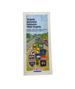 Chevron 1970&#39;s Road Map Los Angeles California - £22.20 GBP