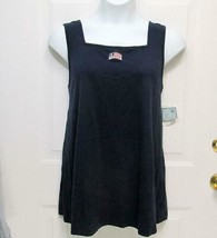 New Sz XL Baby and Me Womens Maternity Navy Casual Sleeveless Slip On Top Blouse - £13.54 GBP