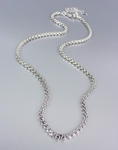 Designer Style Silver Box Chains 20&quot; Long Necklace Chain - £11.92 GBP