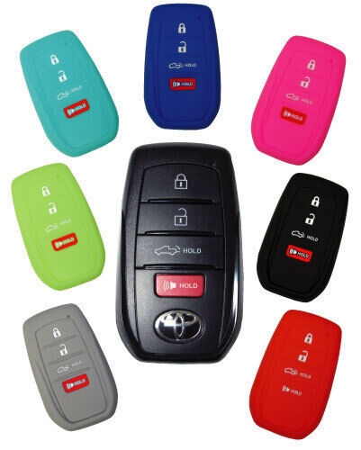 Keyless Entry Key Fob Rubber Remote Cover Toyota Tacoma Tundra 2023 2024... - $8.99