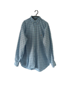 Polo Ralph Lauren Mens Blue Plaid Button Up Long Sleeve Shirt  Size  Lar... - £25.47 GBP