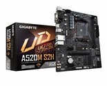 Gigabyte A520M S2H (AMD Ryzen AM4/MicroATX/4+3 Phases Digital PWM/Gigaby... - $123.10