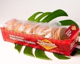 Diamond Bakery - Original Hawaiian Royal Creem Crackers 8 Oz. A Hawaii F... - $14.99