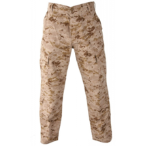 USMC FR Combat Ensemble Trouser Desert Marpat Pants L-L Frog Button Fly ... - $37.99