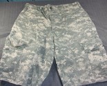 MIL TACTICAL ACU DIGITAL UPC SUMMER BOARD SHORTS RIPSTOP HOT WEATHER 34X... - $19.12