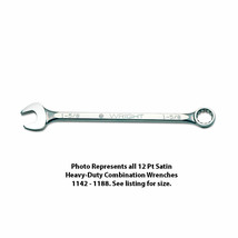 Wright Tool 1146 WrightGrip Alloy Steel Combination Wrench, 12 Pt. Satin... - $219.99