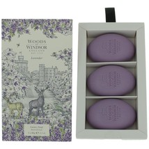 Woods of Windsor Lavender by Woods of Windsor, 3 X 2.1oz Luxury Soap women - £10.89 GBP