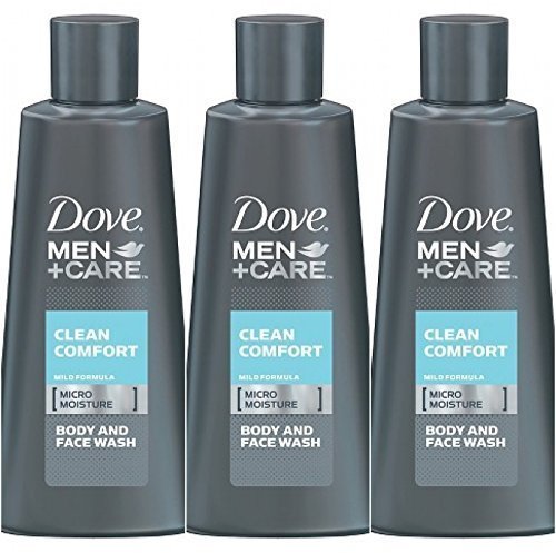 Dove Men + Care Clean Comfort Micro Moisture Mild Body and Face Wash Travel Size - $11.76