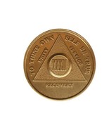 32 Year Bronze AA (Alcoholics Anonymous) - Sober / Sobriety / Birthday /... - £2.30 GBP