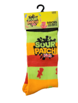 Adult Graphic Advertising Polyester Blend Crew Socks - New - Sour Patch ... - $9.99