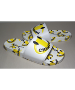 Champion Size 10 M IPO SMILE White Yellow Slide Sandals New Men&#39;s Shoes - £77.08 GBP