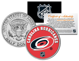 Carolina Hurricanes Nhl Hockey Jfk Kennedy Half Dollar U.S. Coin * Licensed * - £6.84 GBP