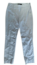 Marc Cain Women&#39;s Fitted Pants w/ Side Zipper Cotton Blend Size XS Light Blue - £19.37 GBP