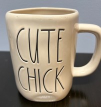 Rae Dunn Artisan Collection By Magenta Cute Chick Easter White Coffee Mug 4.8&quot; - £6.33 GBP