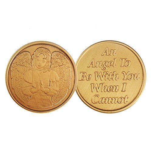 An Angel Be With You When I Cannot - Bronze AA (Alcoholics Anonymous) -ACA-AL...