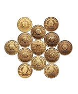 Complete Months Set (12 Total) Bronze AA (Alcoholics Anonymous) - Sober ... - $33.99