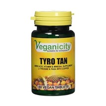 Veganicity Tyro Tan Healthy Tanning Supplement - 60 Tablets  - $16.00