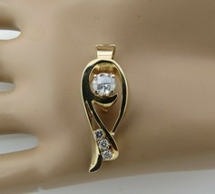 14k Diamond 3/4 CTTW Pendant Yellow Gold .60 Center Smooth 5.46g Appraisal $3396 - £1,115.00 GBP