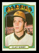 Vintage 1972 Topps Baseball Trading Card #173 Clay Kirby San Diego Padres - £4.51 GBP