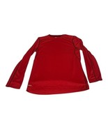 Starter Youth Red Long-Sleeve Shirt Size XL 14-16 Made In Guatemala - $14.00