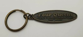 Four Queens Hotel &amp; Casino on Fremont Street Las Vegas Metal Keychain - £15.44 GBP