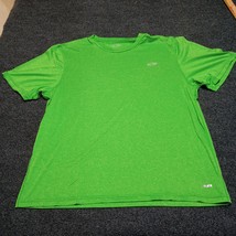 C9 by Champion Shirt Men Large Green Duo Dry Pullover Gym Wear Lighweight - £13.27 GBP