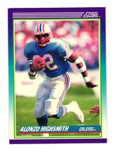 1990 Score #138 Alonzo Highsmith Houston Oilers - £2.39 GBP