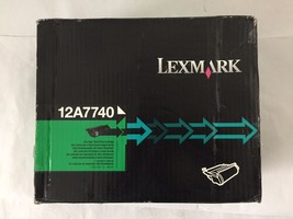 Genuine Lexmark 12A7740 Black Toner Cartridge for T610 T612 T614 - SAME ... - £35.14 GBP