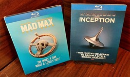 Mad Max:Fury Road + Inception(Blu-ray)Warner Iconic Moments Collector Slipcover! - £22.70 GBP