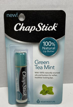 Green Tea Mint ChapStick  Lip Butter Balm Sticks 100% Natural - £7.73 GBP