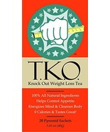 T.K.O. &quot;Knock Out&quot; Weight Loss Tea, All Natural Dieter&#39;s Tea, Boosts Met... - £22.08 GBP