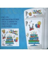 Build Your Own Happy Birthday with Gift Refrigerator Magnet Sheet - $149.06 MXN