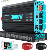 Never Sold the 3000 Watt Pure Sine Wave Inverter for $149.99. Qixingshan... - $398.40