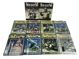 Lot of 10 Soldatini Magazines: 46,47,48,49,50,54,55,56 &amp; Le Petit Soldat 2003-4 - £50.73 GBP