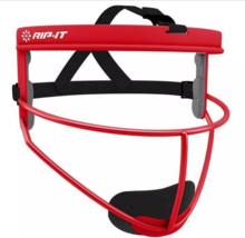 Original Defense Softball Fielder&#39;s Mask, Scarlet - $26.61