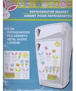 Build Your Own Easter Bunny, Flower &amp; Butterfly Refrigerator Magnet Sheet - $7.99