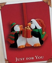 Hallmark 2003 Just For You Penguins Club Exclusive Ornament QXC4567 - £13.23 GBP