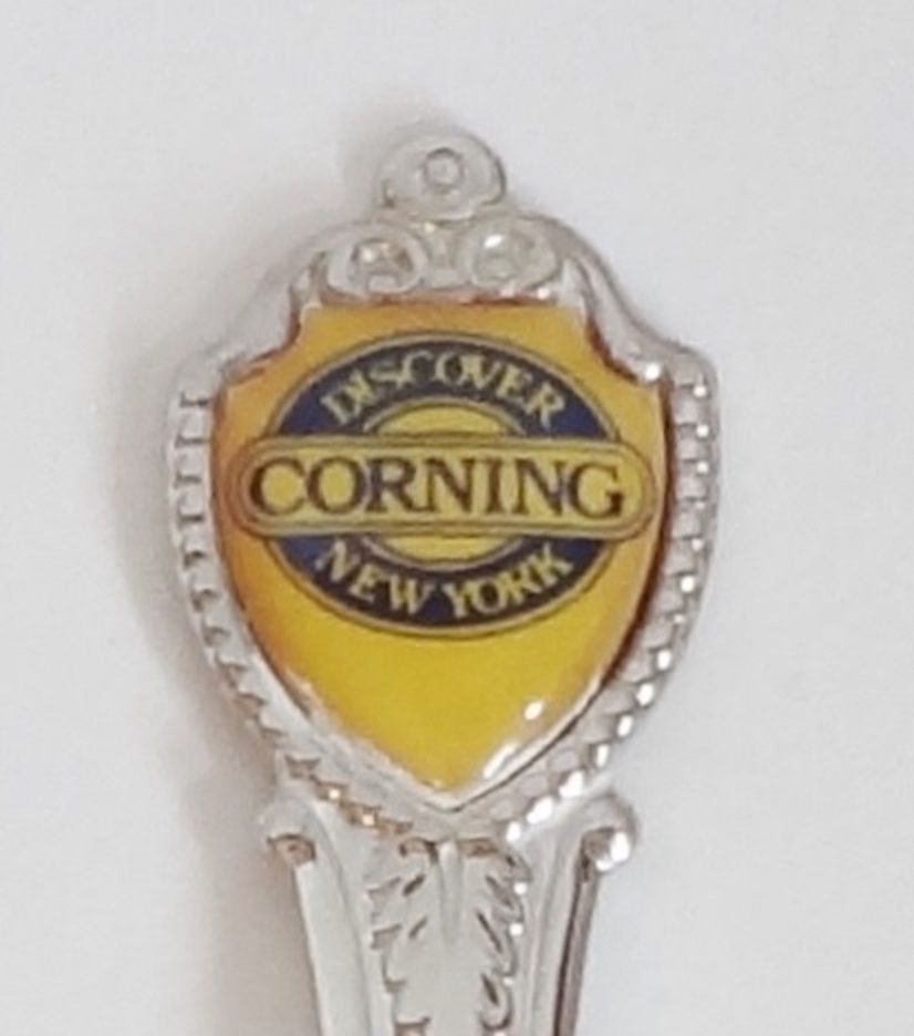 Collector Souvenir Spoon USA New York Corning - $4.99