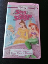 Disney Princess Sing Along Songs - Vol. 1: Once Upon a Dream (VHS, 2004) - £75.54 GBP