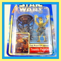 Star Wars The Phantom Menace Carded Teemto Pagalies Pod Racer ,Collector&#39;s Item - £26.13 GBP
