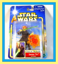 Star Wars   Attack Of The Clones Saga Collection, Carded Saesee Tiin ,New ,Rare - £26.42 GBP