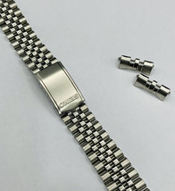 19mm Seiko curved lugs stainless steel gents watch strap,New.(MU-14) - £23.50 GBP
