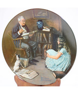 VINTAGE Norman Rockwell The Storyteller Plate By Knowles Collector 1983 ... - $182.81 MXN